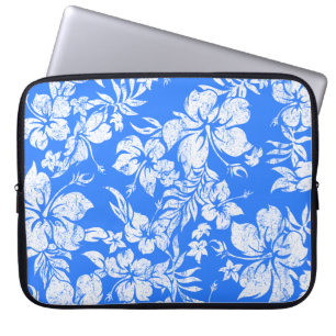 Hibiscus Pareau Hawaiian Neoprene Wetdräe Laptop Fodral