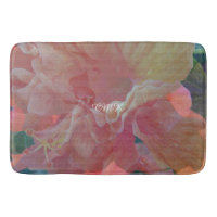 Hibiscus Pique Fabric Monogram