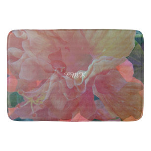 Hibiscus Pique Fabric Monogram Badrumsmatta