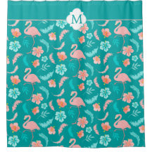 Hibiscus Rosa Flamingo Tropical Teal