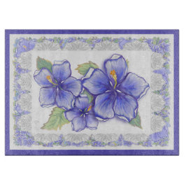 Hibiscus & snöre BLUE