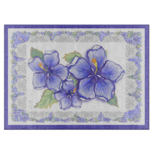 Hibiscus & snöre BLUE
