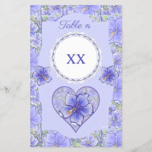 Hibiscus & snöre BLUE