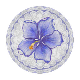 Hibiscus & snöre BLUE