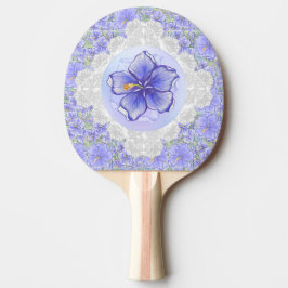 Hibiscus & snöre BLUE Pingisracket