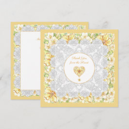 Hibiscus & snöre GULT