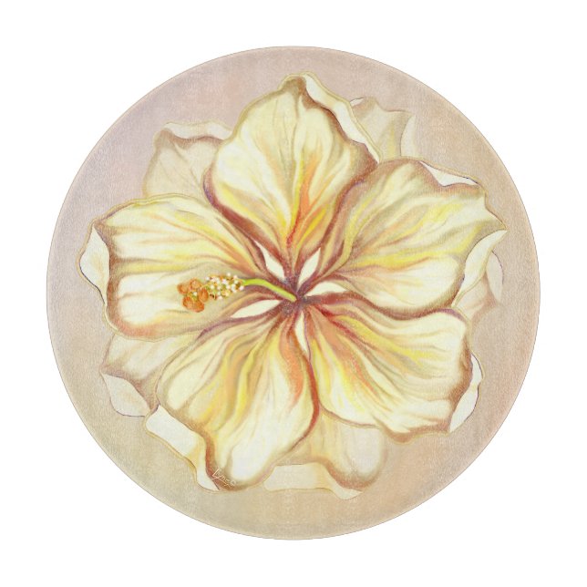 Hibiscus & snöre GULT (Framsidan)