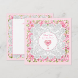 Hibiscus & snöre ROSA