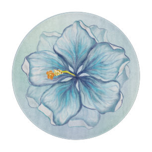 Hibiscus & snöre TURQUOISE