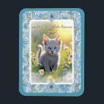 Hibiscus & snöre TURQUOISE Magnet<br><div class="desc">För mig är hibiscus en av de vackraste blommorna. Min inspiration här, med den här blomman, är en romantisk vit snöre mönster (grafisk effekt) och en hibiscus bush mönster (i samma nyanser) med en liten ljussken guld kontur. Jag föreslår en färsk, mjuk och romantisk blommigt stil som finns i 6...</div>