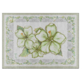 Hibiscus & snöre WHITE