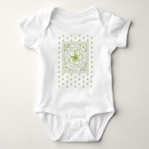 Hibiscus & snöre WHITE T Shirt