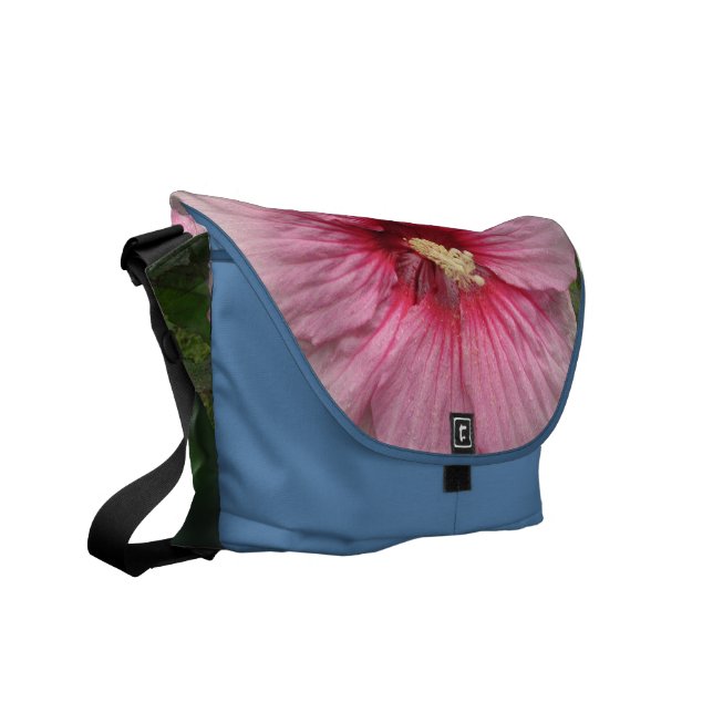 Hibiscus, sommarstormen, Messenger bag (Vänstra Framsidan)
