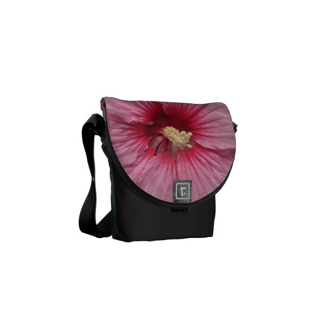 Hibiscus, sommarstormen, Messenger bag (Vänstra Framsidan)