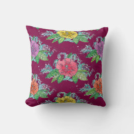 hibiscus surfa berry kudde