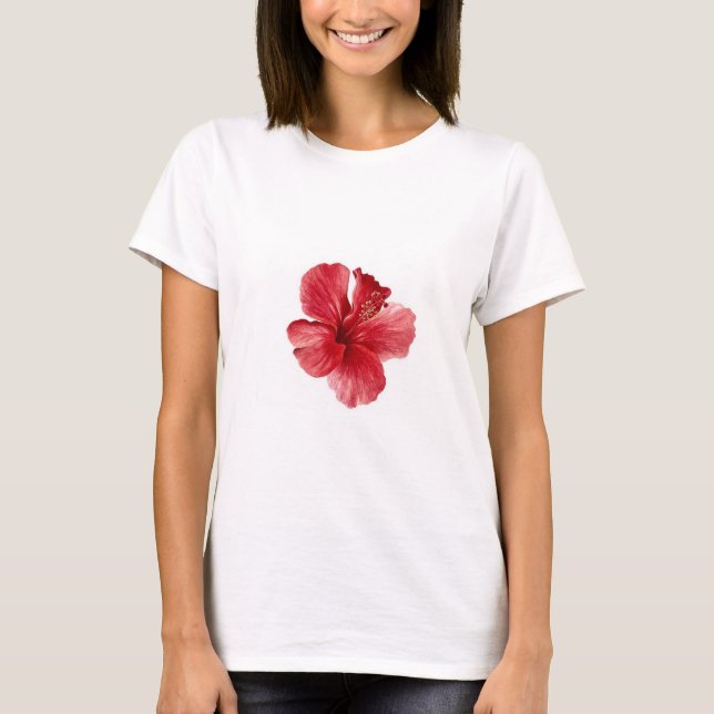 hibiscus t-shirt (Framsida)