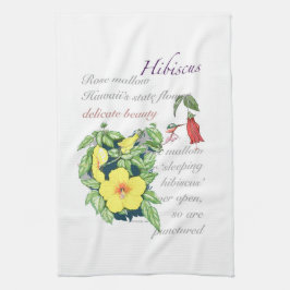 Hibiscus Tea Towel Kökshandduk