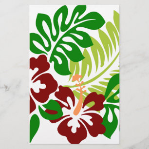 Hibiscus Tropical Flowers Brevpapper
