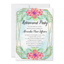 Hibiscus Tropical Luau Beach Pension Party