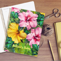 Hibiscus Tropical Natur Design Planerare