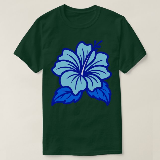 Hibiscus TShirt 10 T Shirt (Design framsida)