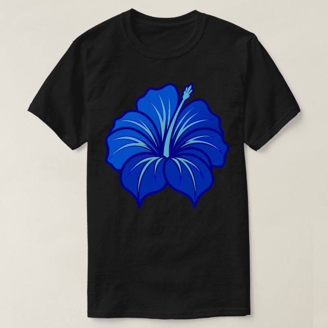 Hibiscus TShirt 11 T Shirt (Design framsida)