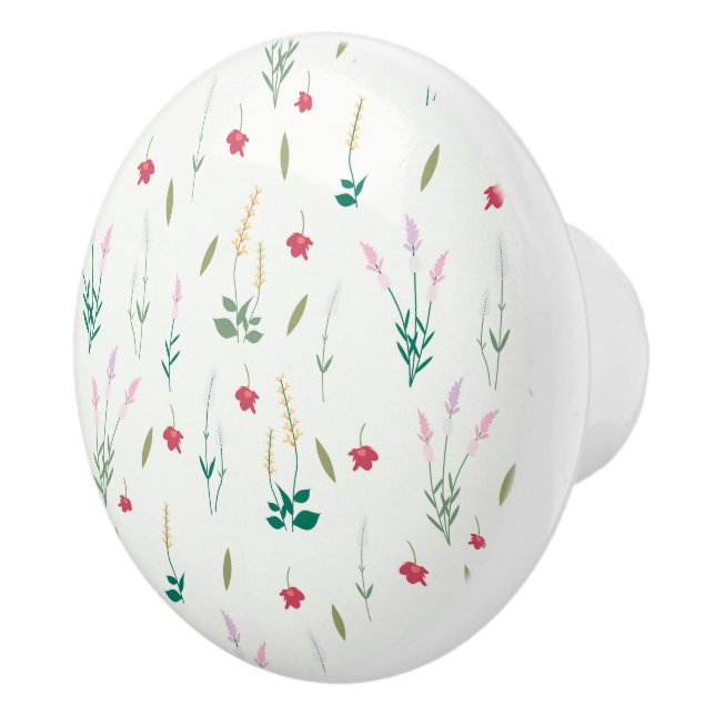 Hibiscus Watercolor Botaniskt blooming utan sömn Knopp (Höger)