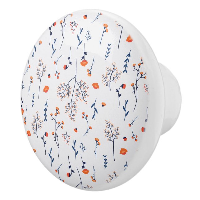 Hibiscus Watercolor Botaniskt blooming utan sömn Knopp (Höger)