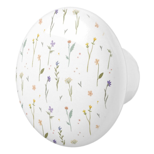 Hibiscus Watercolor Botaniskt blooming utan sömn Knopp (Höger)