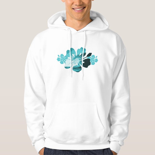 Hibiscus Wave Sweatshirt (Framsida)