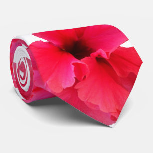 Hibiskusblommatryck Slips
