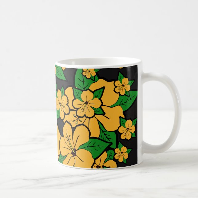 Hibiskusblommor #3 kaffemugg (Höger)