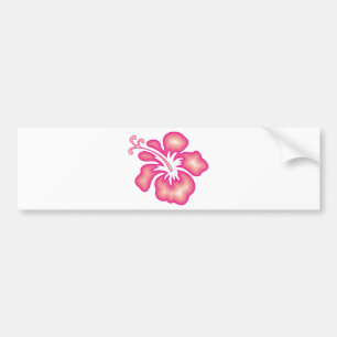 Hibiskusdesign Bildekal