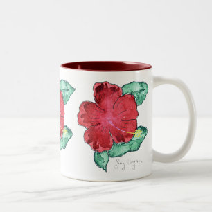 Hibiskusmuggar & Drinkware Två-Tonad Mugg