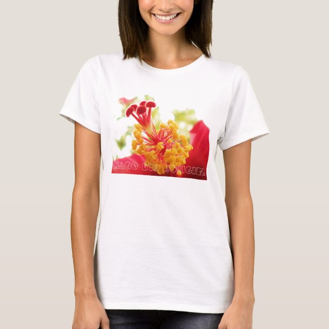 HibiskusT-tröja T-shirt (Framsida)