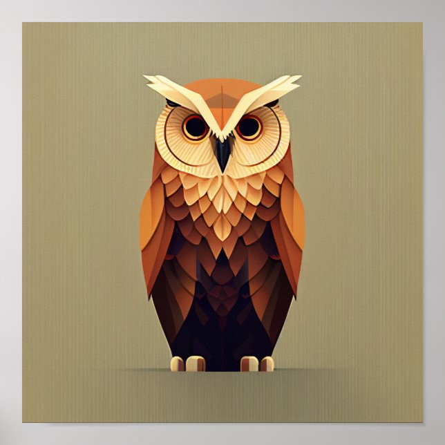 Hibou Poster (Framsidan)
