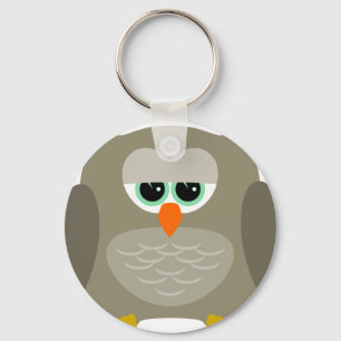 Hibou triste nyckelring