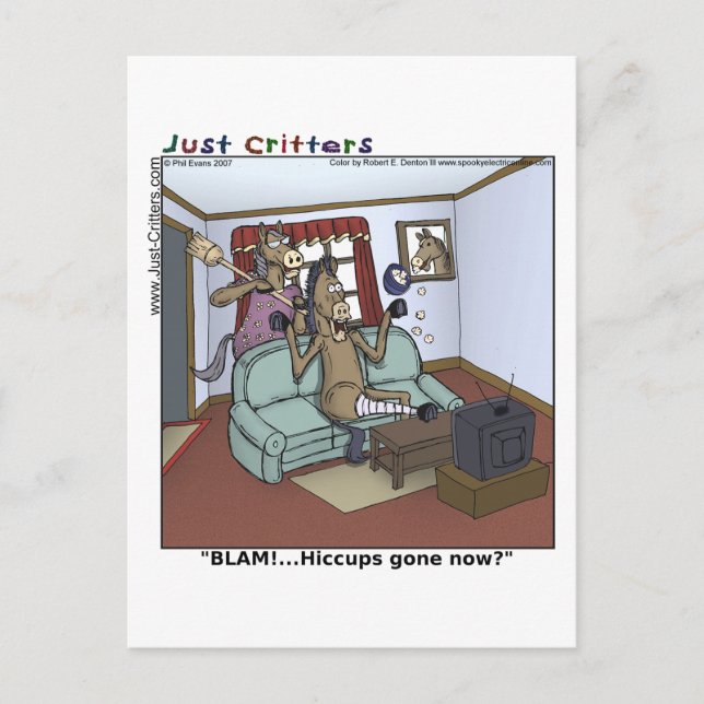 Hiccups Vykort (Framsida)