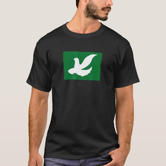 Hichigajuku Japan Flagga T Shirt (Framsida)