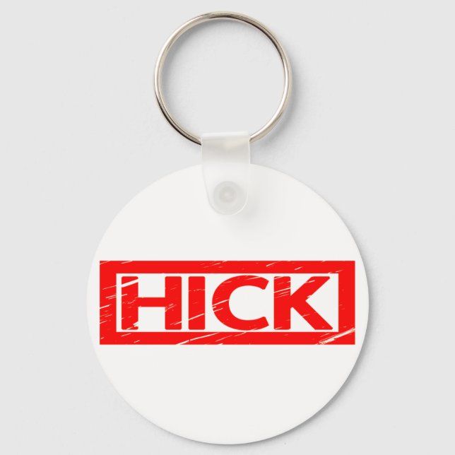 Hick Frimärke Nyckelring (Framsida)