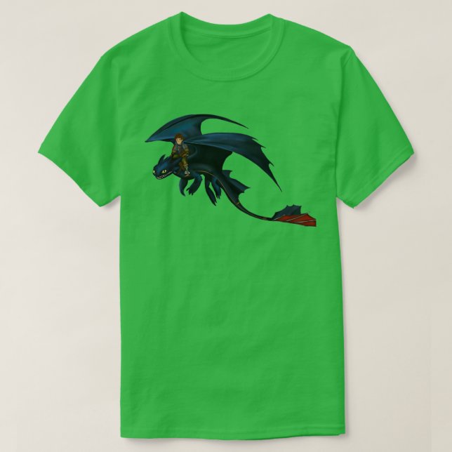 hicka och tandlös t shirt (Design framsida)