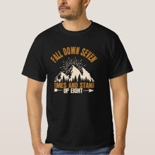 Hicka - slå dig ner och stå upp t shirt