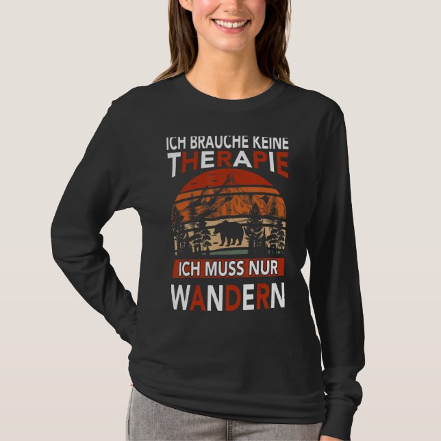Hickar utan terapi, bara anfall t shirt (Framsida)