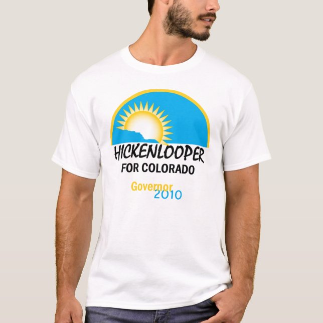 Hickenlooper T-tröja 2010 Tee Shirt (Framsida)