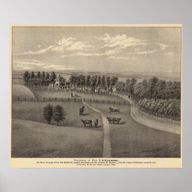 Hickmann, Nebraska Poster (Framsidan)