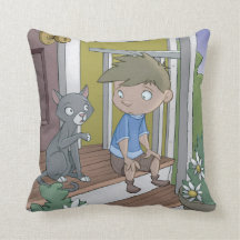 Hickningboken - kudde - katten