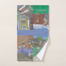 Hickningboken räcker handduken - 4 bilder