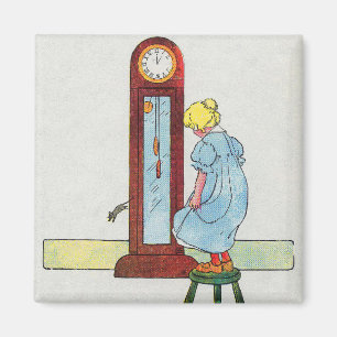 Hickory, Dickory, Dock Mor Goose Nursery Rhyme Magnet