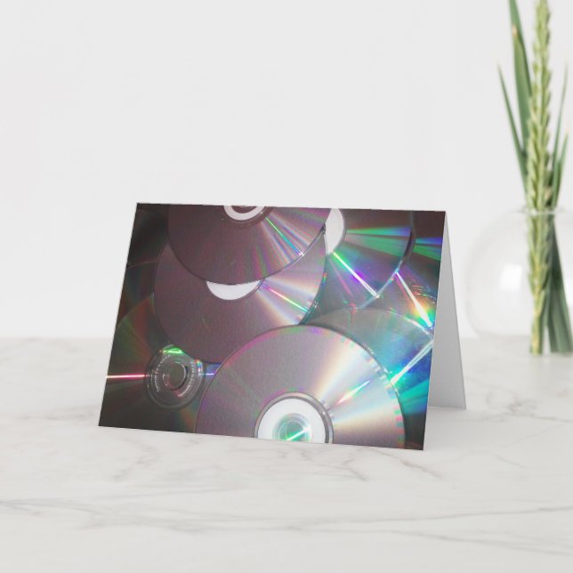 "Hickory-Rökt harmoni" Födelsedags kort (Framsida)