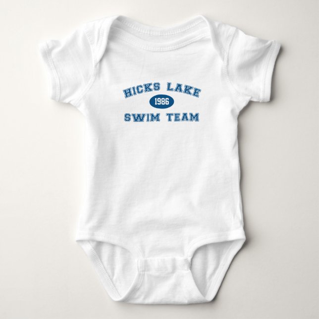 Hicks lag för sjösimma t-shirt (Framsida)